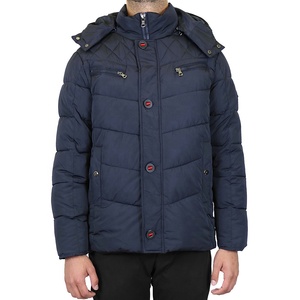 Parka matelassée chaude et isolante pour l'hiver, manteau d'extérieur durable, imperméable et à capuche, fabricant en gros, anti-humidité - Product Image 1