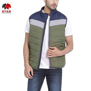 Chaleco acolchado sin mangas para hombre, chaqueta acolchada con aislamiento, ropa de invierno cálida y cómoda - Product Image 4