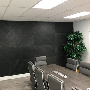 แผ่นหินชนวนอินเดียแบบยืดหยุ่น หินธรรมชาติ 100% สีรัสติก รับประกัน 5 ปีขึ้นไป รูปแบบหินบล็อก - Product Image 3