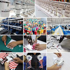 Housse de tête de club de golf en cuir PU et bois brodée sur mesure, étanche et durable, la plus vendue, en promotion - Product Image 3