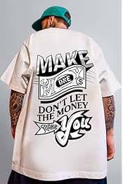 เสื้อยืดฮิปฮอปโอเวอร์ไซส์สำหรับผู้ชาย พิมพ์ลายพัฟ โลโก้ลายนูน แฟชั่นไฮสตรีทระดับพรีเมียม ผ้าคอตตอนผสม - Product Image 4