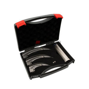 Lame de laryngoscope à profil ultra-mince, spécialement conçue pour les patients souffrant de trismus ou ayant une ouverture buccale étroite, permet - Product Image 3