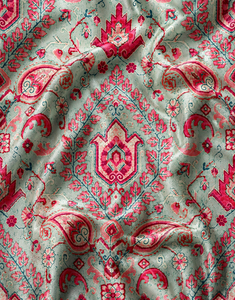Abstract Geometric Jacquard Suede 100% Polyester Medium Weight Eco-Friendly Wrinkle Resistant Fabric for Home Textiles Bags - Product Image 3
