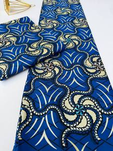 Addis Ababa Wax Printed Cotton Fabric for Women Latest Ankara Styles 2025 Cotton Fabric and Ties for Garments and Clothing - Product Image 6