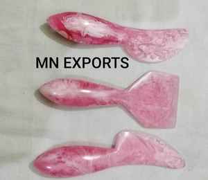 Cucharas de Resina Hechas a Mano, Servidores de Ensalada de la India para Venta al por Mayor, Utensilios de Resina Multicolor de MN EXPORTS - Product Image 2