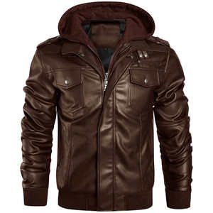 Chaquetas de Invierno para Hombre, de Piel de Oveja Genuina, Acolchadas con Algodón, Estilo Moderno y a la Moda - Product Image 2