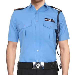 Venta Directa de Fábrica, Uniformes de Trabajo de Seguridad para Hombre, Tallas Grandes, Uniformes de Guardia de Seguridad al por Mayor con Bolsillos Multicolores - Product Image 3