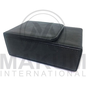 MAKUM INTERNATIONAL Étui à cartes personnalisé en cuir de vachette, étui de poker personnalisé, écologique, lavable, pour jeux de voyage et de fête - Product Image 4