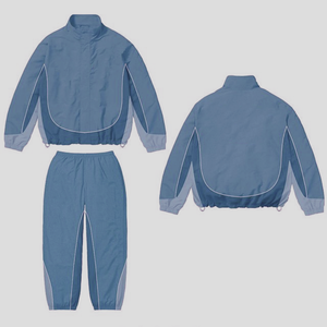 Ensemble de survêtement pour femme, veste à manches longues et pantalon long à la cheville, taille à cordon de serrage, coupe régulière, pour l'automne, sport décontracté - Product Image 5