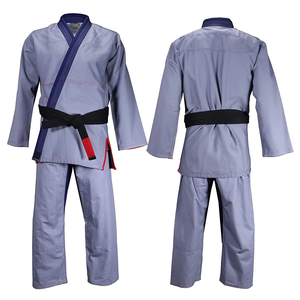 Kimono de Judo et BJJ personnalisé avec logo d'usine OEM, combinaison de Jiu-Jitsu multicolore 100% coton, durable, respirant, excellent - Product Image 1