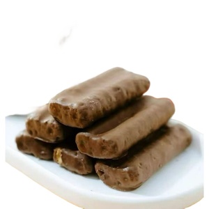 Barra Energética de Chocolate con Mantequilla de Maní, 360g, Barra de Chocolate de Doble Núcleo, Snacks Populares - Product Image 2