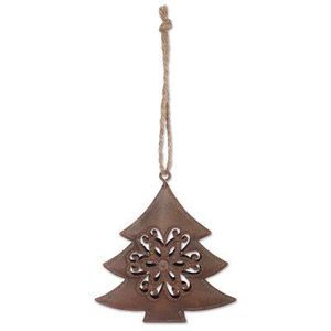 Elegante Adorno Metálico Colgante para Árbol de Navidad, Decoración Festiva para el Hogar y Exhibición en Fiestas de Lujo - Product Image 2