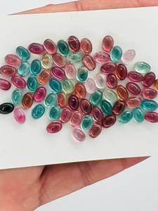 Cuentas de Turmalina Rosa Natural, Corte Ovalado, Cambio de Color, Gemas Sueltas para Joyería, Venta al por Mayor, 100 Gramos, Tamaño Libre, Gemas Zubeda - Product Image 6