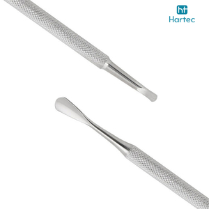 Pousse-cuticules professionnel ergonomique antidérapant double embout haute précision personnalisé pour le nail art et le soin des ongles - Product Image 4
