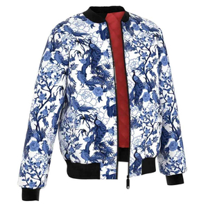 Chaquetas Varsity de Invierno para Hombre, Estilo Moderno y Personalizado, Chaqueta de Béisbol Impermeable, Chaqueta de Cuero con Estampado de Piel, Transpirable y Suave - Product Image 3