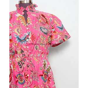 Vestidos de Playa para Mujer, Vestido Corto Mini con Estampado Floral, Vestido de Alta Calidad para Vacaciones - Product Image 3