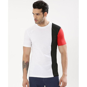 Camisetas para hombre para verano, tela 100% algodón, 220 GSM, logotipo impreso personalizado y empaque, fabricante con MOQ bajo. - Product Image 2