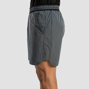 Nuevos pantalones cortos deportivos para hombre de cintura media, ligeros, de secado rápido, para correr, servicio OEM, pantalones cortos deportivos con cordón para hombre en grandes cantidades. - Product Image 5