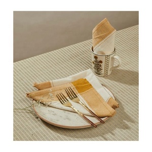 Serviette de cuisine multi-usage en coton 100% brodée numériquement, couleur unie, personnalisable, torchon, serviette de table, mariage, hôtel - Product Image 3