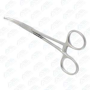 Pinzas Arteriales Dentales Curvas de 5.5 mm al por Mayor, Instrumentos Médicos, Pinza Quirúrgica Manual para Arterias, Instrumento Hecho de Acero Inoxidable - Product Image 3