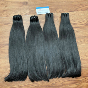 Sale Off 15%!!!Unprocessed Hair Natural Black Weft Color Hair 100% Raw Vietnamese Human Hair No <b>tangle</b> No Shedding Wholesale - Product Image 6