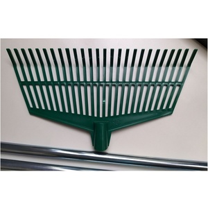 Râteau à feuilles fabriqué à Taïwan, râteau à gazon, outils de jardinage avec manche en acier léger - Product Image 5