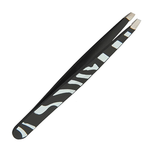 Pinza Profesional para Cejas de Acero Inoxidable con Punta Inclinada, Agarre Fuerte, Ligera y Ecológica para un Diseño de Cejas Perfecto - Product Image 1