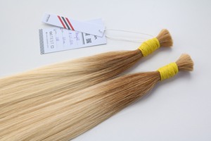 Big Wholesale human hair bulk hair extensions 100% <b>silky</b> straight unprocessed virgin hair from Vietnam - Product Image 2