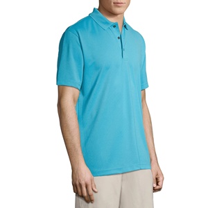 Polos unis de haute qualité avec logo personnalisé sur mesure Chemise polo de golf de sport respirante à séchage rapide - Product Image 2