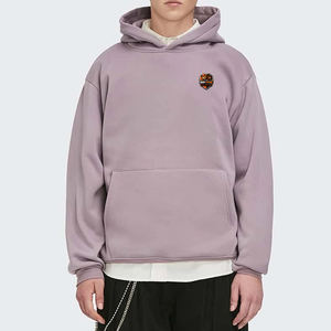 Sweat à capuche décontracté surdimensionné pour homme, 100 % coton, léger, anti-plis, écologique, avec logo personnalisé OEM de haute qualité - Product Image 3