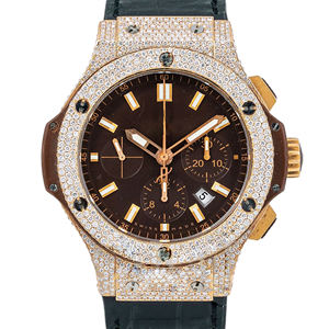 Montre à quartz de luxe en acier inoxydable avec cadran de 41 mm et bracelet de 20 mm, sertie de moissanite et de diamants VVS, style hip-hop - Product Image 1