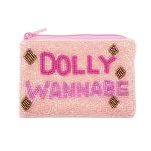 Porte-monnaie en coton perlé fait main GRL, motif boule disco colorée, petite pochette zippée, élégant accessoire cadeau pour femmes et filles - Product Image 4