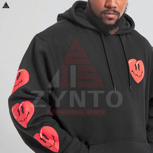 Hoodie unisexe personnalisé pour homme, impression gonflée, grandes tailles, streetwear basique, en coton mélangé et molleton, style puffer - Product Image 6