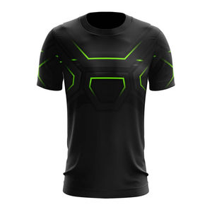 เสื้อยืดกีฬาแห้งเร็วสำหรับผู้ชายเสื้อซับลิเมชันระบายอากาศ - Product Image 1