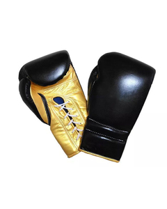 Guantes de Boxeo Profesionales de Alta Calidad con Logotipo Personalizado, de Cuero Genuino, para Entrenamiento, Sparring, MMA, Kickboxing, Deportes de Reacción, Duraderos - Product Image 5