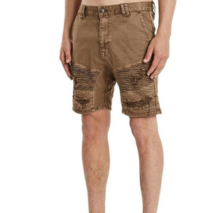 Shorts en jean pour hommes, style streetwear, pour les sorties et les voyages, shorts déchirés pour hommes - Product Image 1