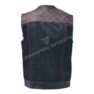 Chaleco de Motocicleta de Verano para Hombre, de Cuero y Lona, de Alta Calidad, Diseño Transpirable, al Mejor Precio, Ropa de Carreras para Motociclistas, Estilo Deportivo - Product Image 2