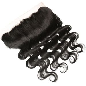 Virgin Indian Human Hair <b>Lace</b> <b>Frontal</b> <b>Wig</b> Natural Wave & Deep Wave Black Soft Fullness - Product Image 2