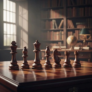 ILAHI's Eco-Friendly Rustic Polished Rectangle <b>Chess</b> <b>Board</b> Game 100% Handmade Pure Wood Animal/Love Style Customized Size <b>Chess</b> - Product Image 2