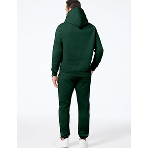 Conjunto Deportivo de Algodón para Hombre, Sudadera con Capucha y Pantalones Deportivos, Ropa Deportiva Informal para Correr, Uso Diario - Product Image 3