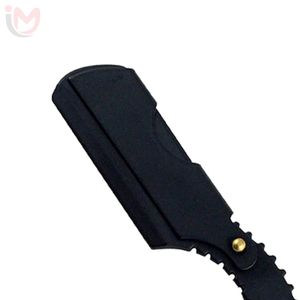 Navaja de Seguridad Profesional de Acero Inoxidable para Barbería con Logotipo Personalizado para Afeitar la Cara y la Barba de los Hombres - Product Image 2