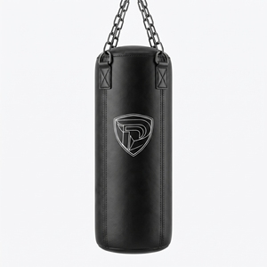 Sac de frappe pour entraînement de boxe, rempli de sable, en cuir PU, durable, robuste, équipement de gym pour adultes - Product Image 1