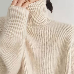 Sudadera Premium para Mujer con Cuello Alto, Personalizada, de Algodón, Manga Larga, Informal, para Gimnasio, Entrenamiento, Ropa Deportiva, Cálida - Product Image 6