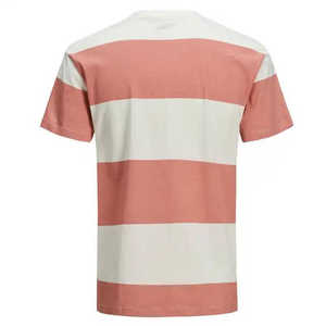 เสื้อยืดแขนสั้นคุณภาพสูงสำหรับผู้ชาย ผ้าฝ้าย 100% เสื้อผ้าเรียบง่าย แฟชั่น เสื้อคอกลมระบายอากาศสำหรับผู้ชาย - Product Image 6