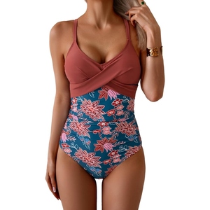 Maillot de bain une pièce de créateur pour femme, style halter, push-up, monokini amincissant, tenue de plage pour femme USA - Product Image 4