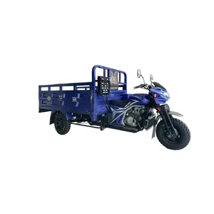 Fabricado na China, caminhão de carga triciclo, em estoque, triciclo elétrico de aço inoxidável para carga, cores múltiplas