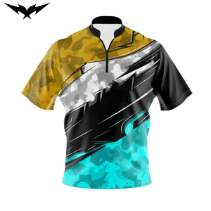 Maillots de bowling personnalisés à manches courtes avec logo d'équipe de haute qualité - Respirants, durables, unisexes - Product Image 3