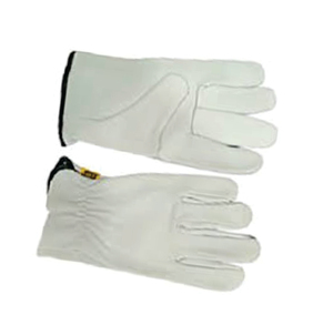 Gants de conducteur HOLY SIGNS INTERNATIONAL HSI-0018 taille XL, blancs, avec grain tripolymer, manchette de sécurité, anti-coupure, antidérapants, vente en gros - Product Image 6