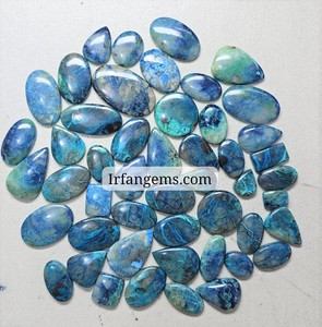 Shattuckita de Primera Calidad, 100% Natural, Cabujón de Shattuckita, Piedra Preciosa Suelta para Joyería, Cristal de Shattuckita, Lote a Granel - Product Image 1