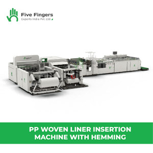 <b>Laminated</b> Feed Sack Liner Installing and Edge Closure <b>Machine</b> - Product Image 4